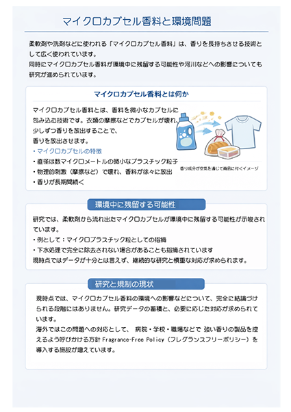 マイクロカプセル香料とは